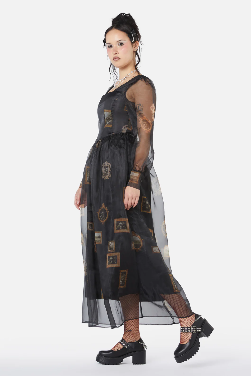 Requiem Frame Organza Dress - Image 4