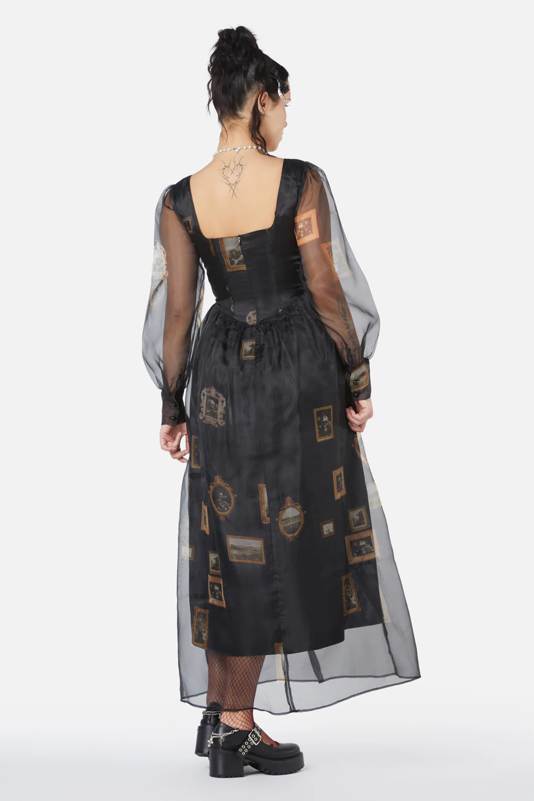 Requiem Frame Organza Dress - Image 5
