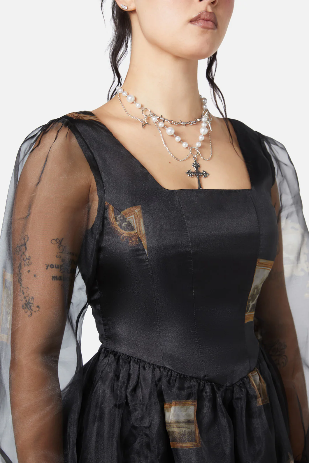 Requiem Frame Organza Dress - Image 7