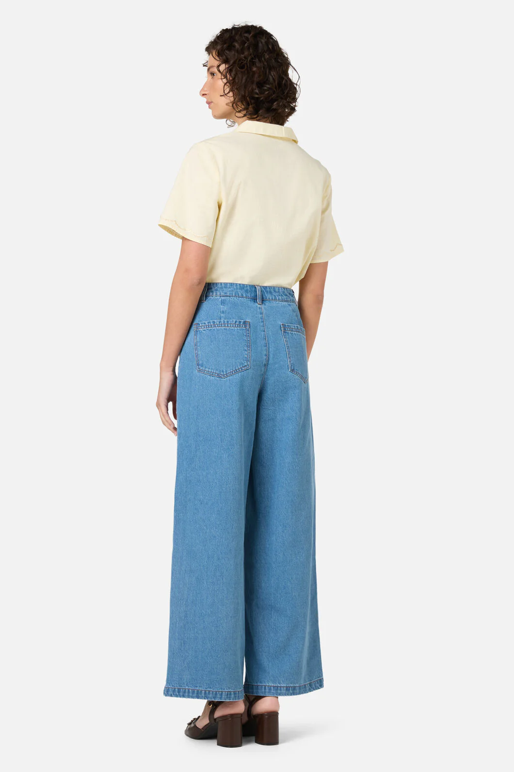 Retro Bloom Embroidered Jean - Image 5