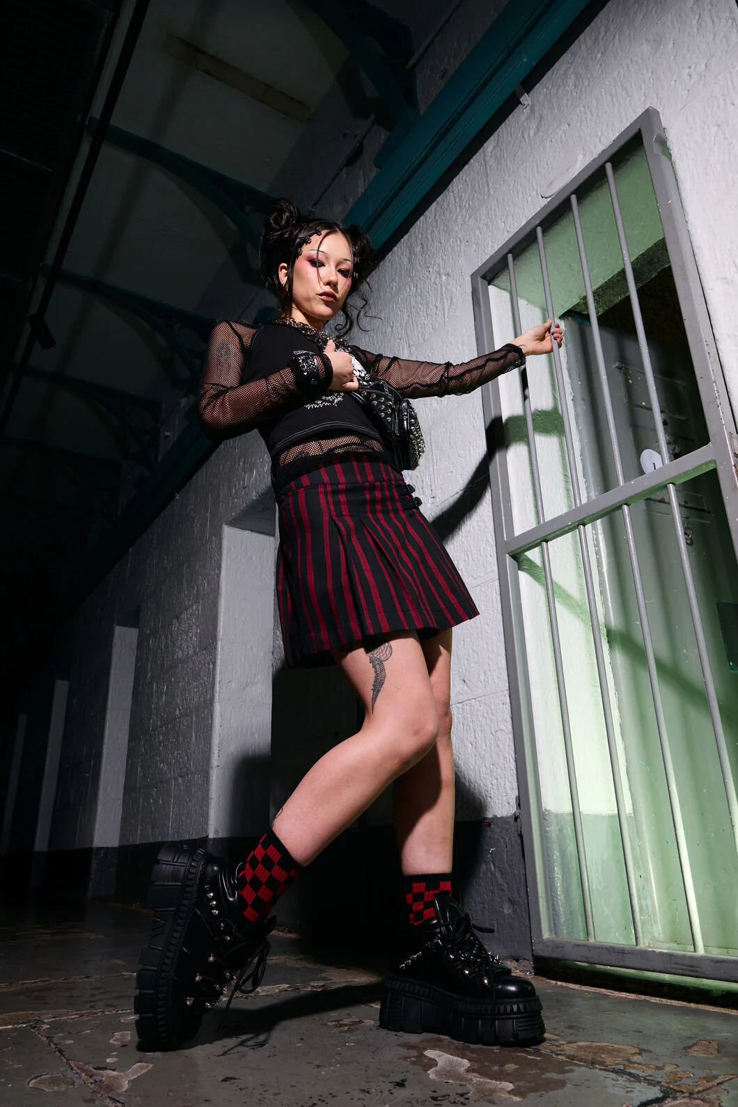 Ritualistic Goth Skort - Image 3