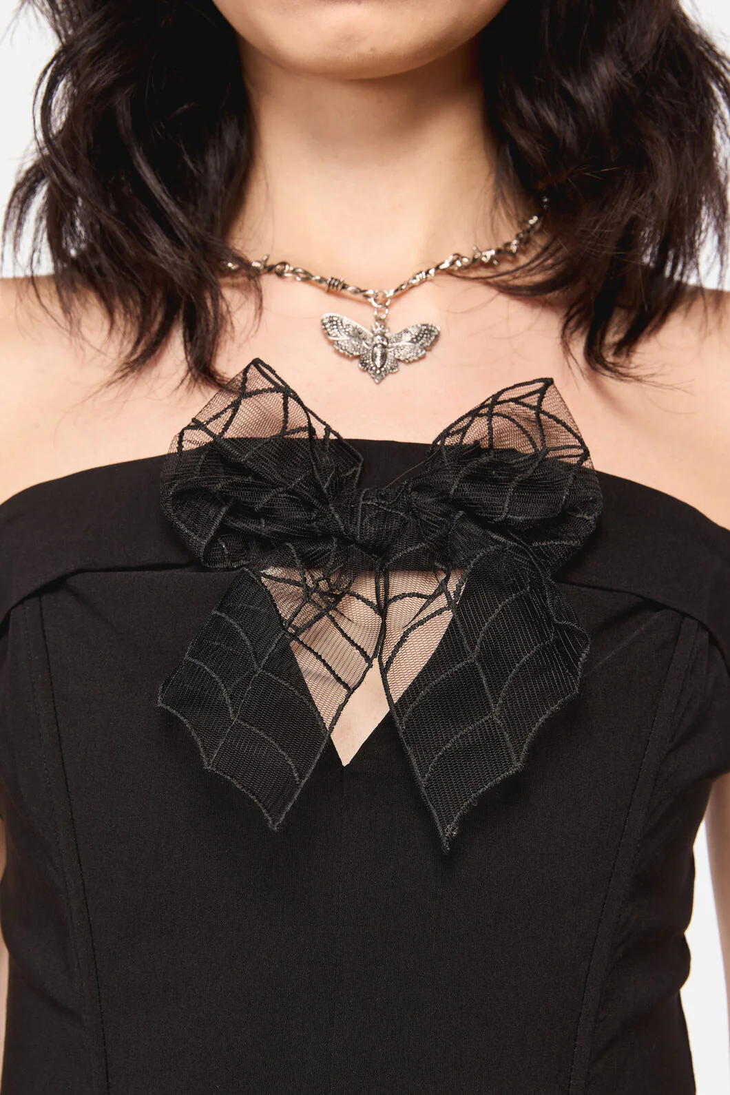 Rococo Life Goth Spider WCorset Top - Image 6