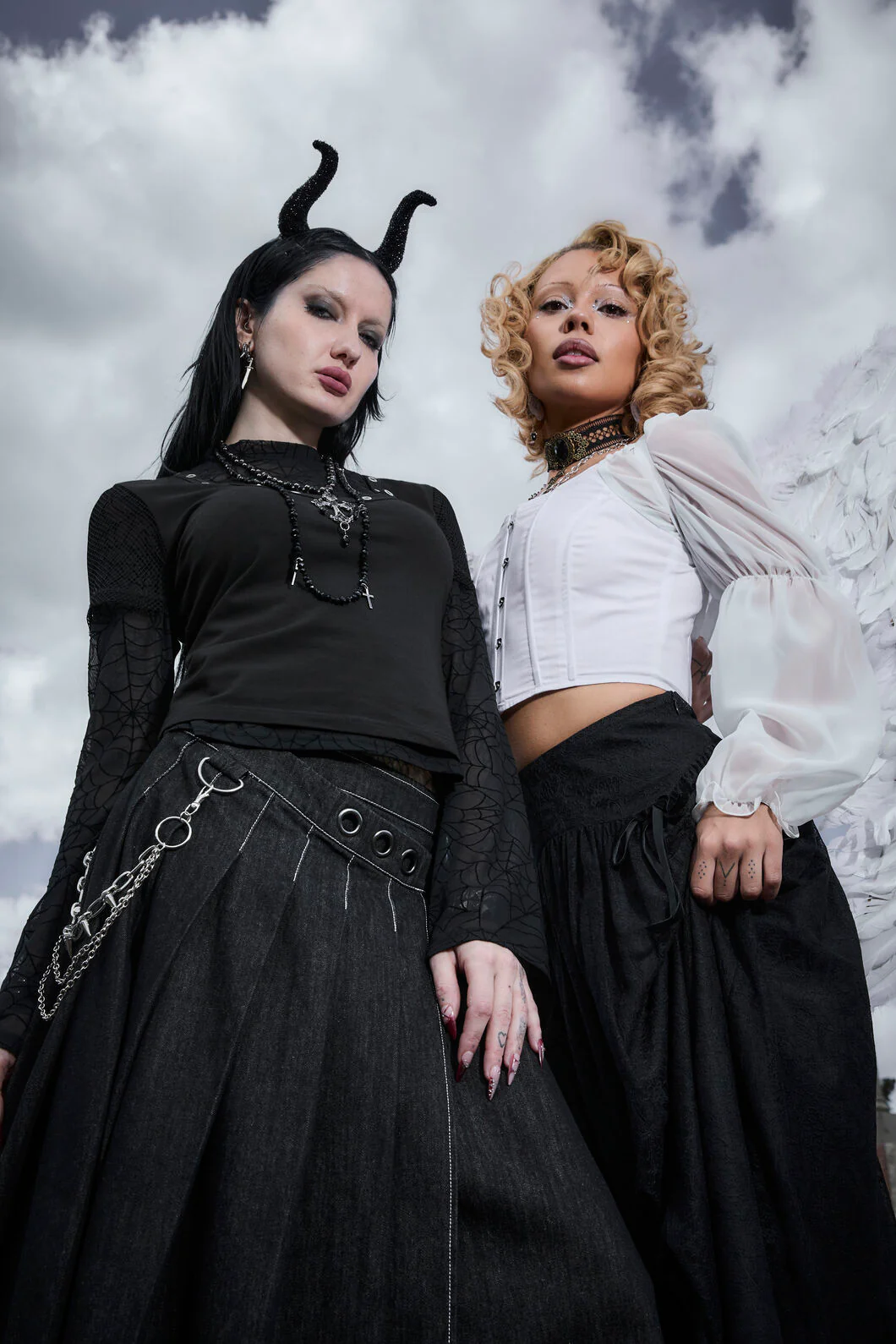 Rodent Grunge Maxi Skirt - Image 3