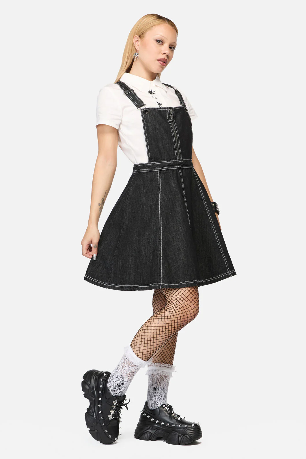 Rodents Grunge Pinafore - Image 3