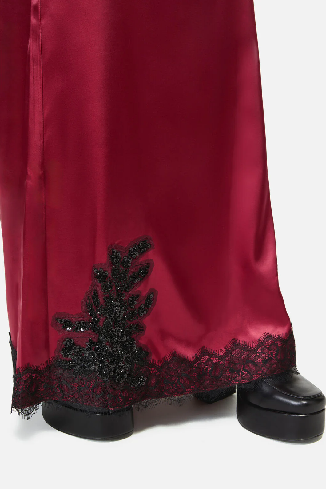 Rosalie Formal Lace Trim Skirt - Image 6