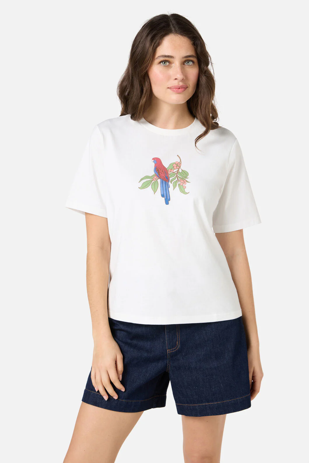 Rosella Printed Relaxed Tee - Image 2