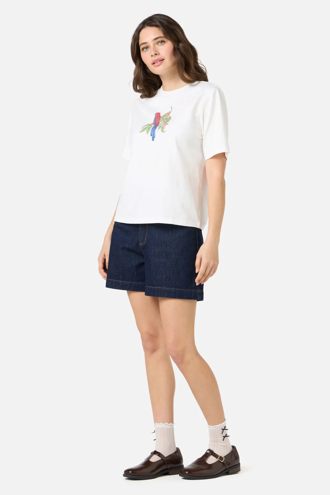 Rosella Printed Relaxed Tee - Image 3