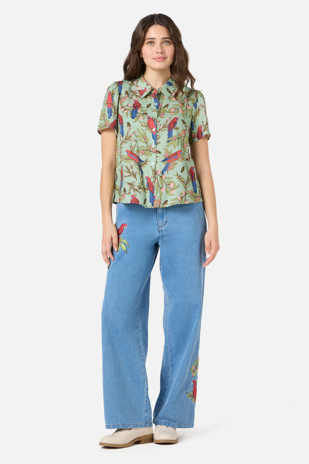 Rosella Short Sleeve Blouse - Image 3