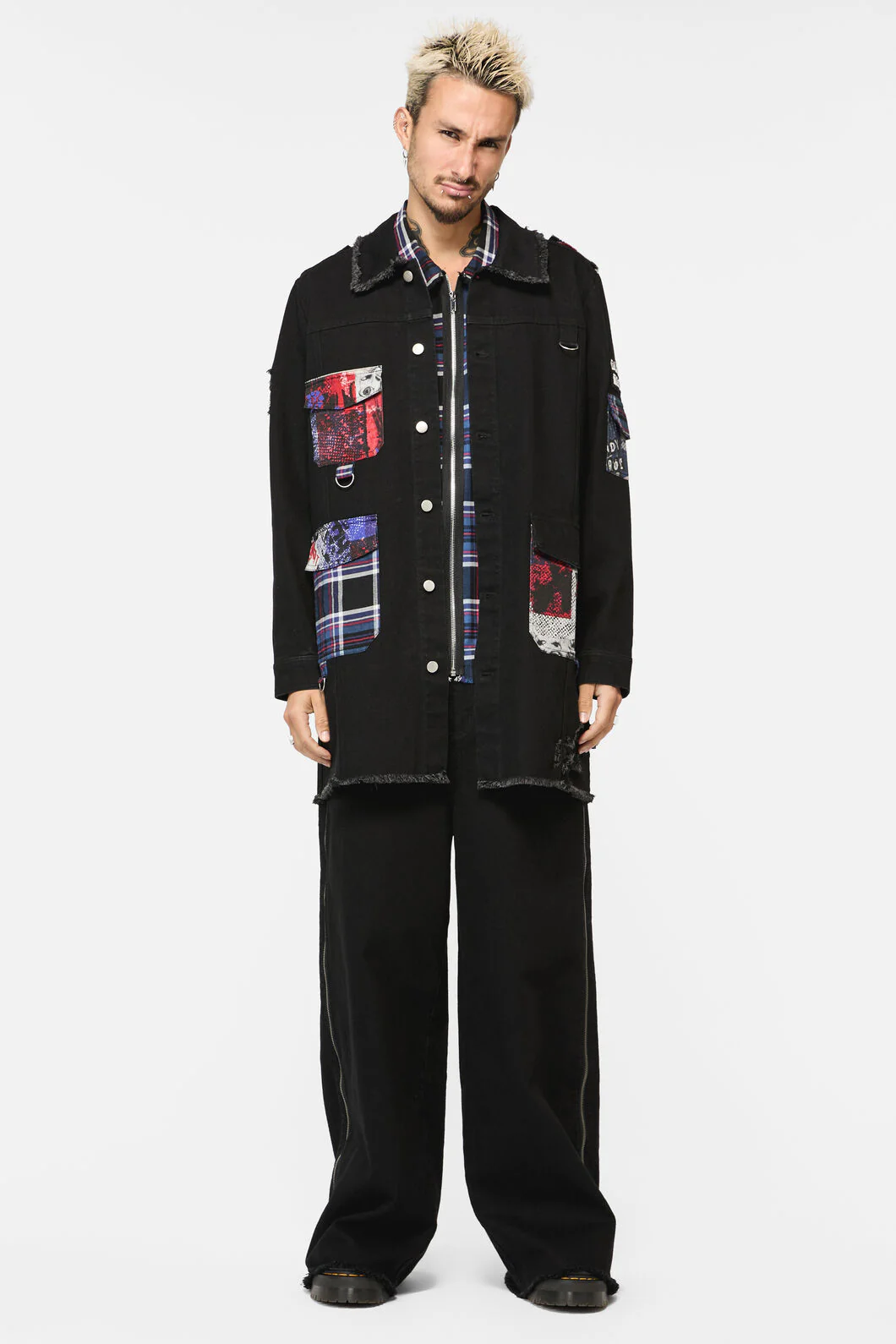 Rot Grunge Denim Jacket - Image 2