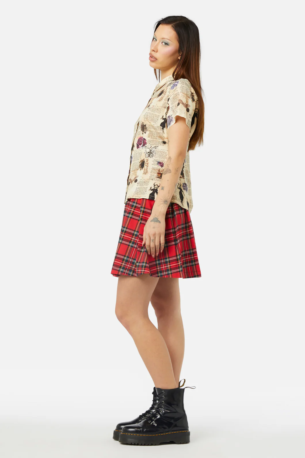 Ruled Journal Blouse - Image 3