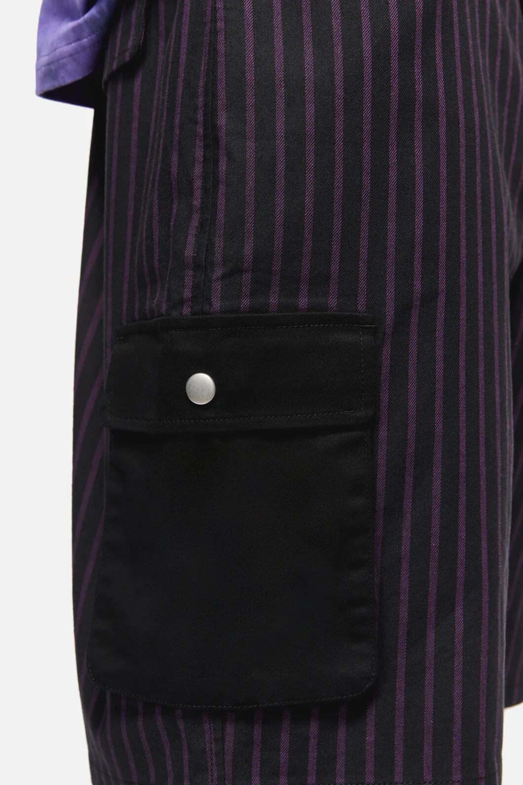 Sabrina Pinstripe Cargo Short - Image 5