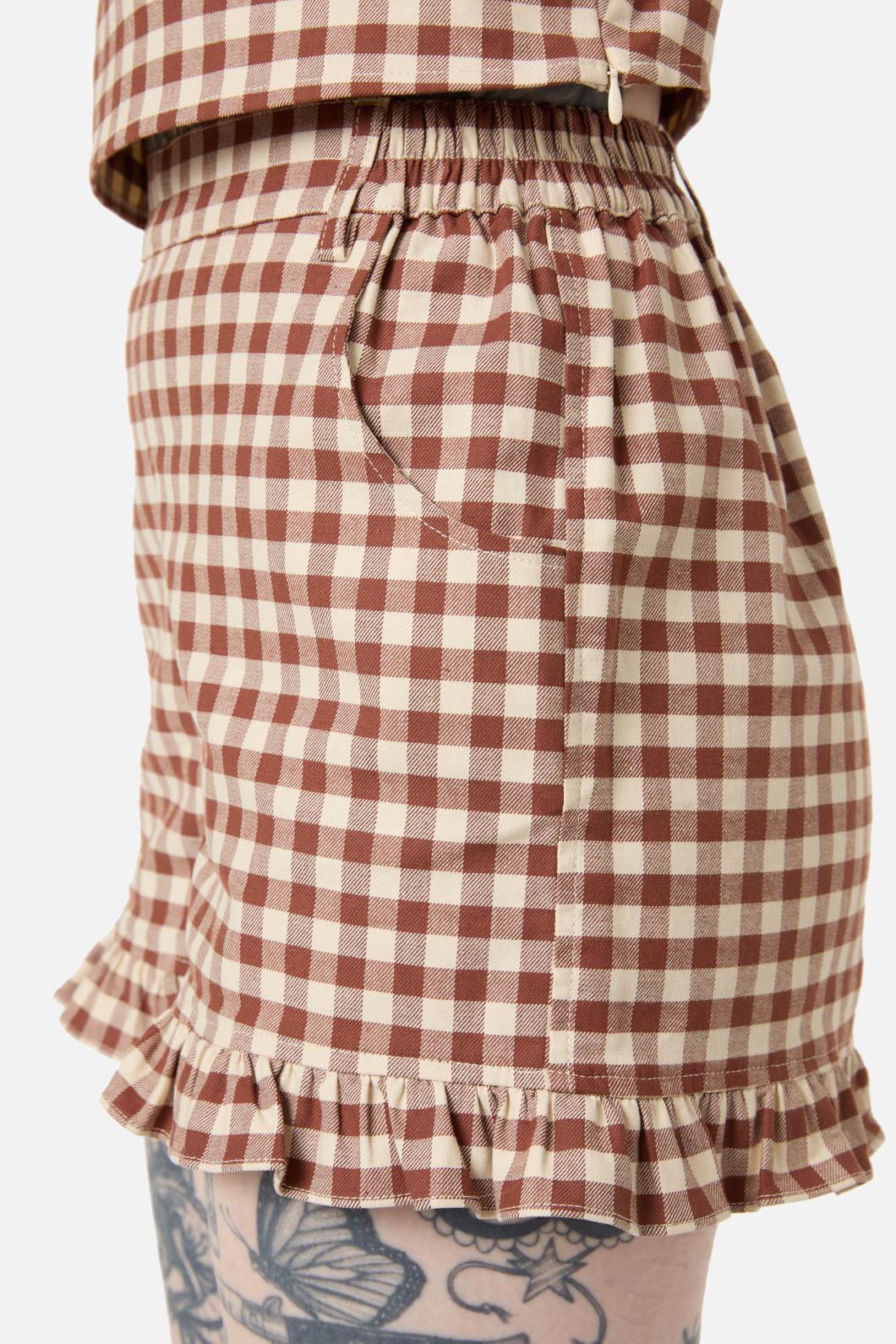 Saloon Gingham Shorts - Image 5