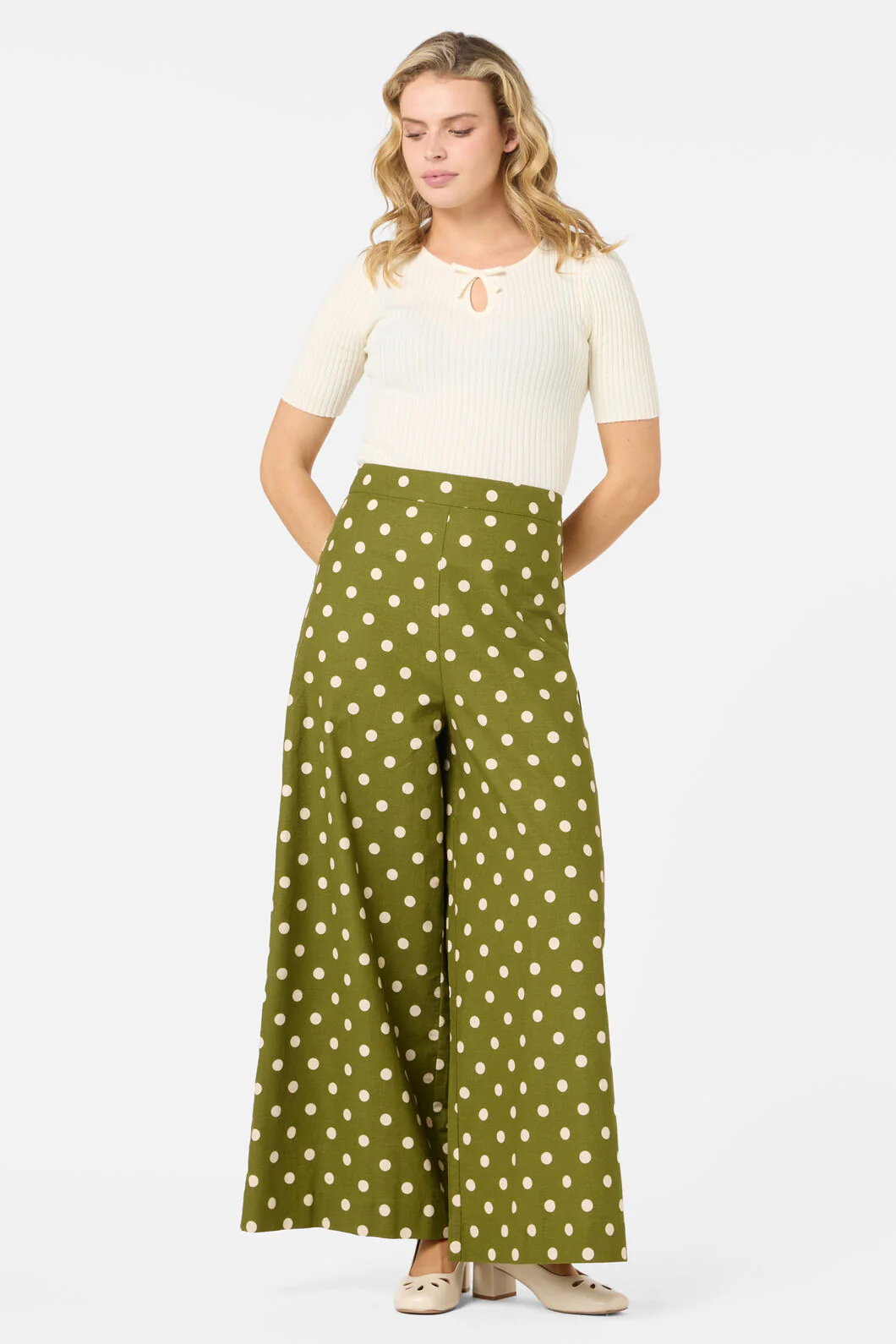 Sara Bow Knit Top - Image 8