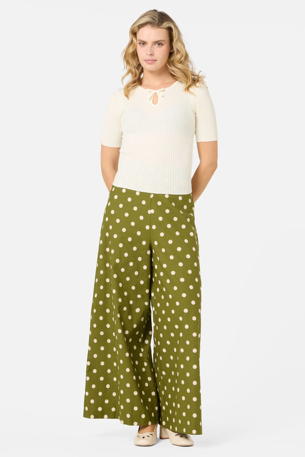 Sara Bow Knit Top - Image 9