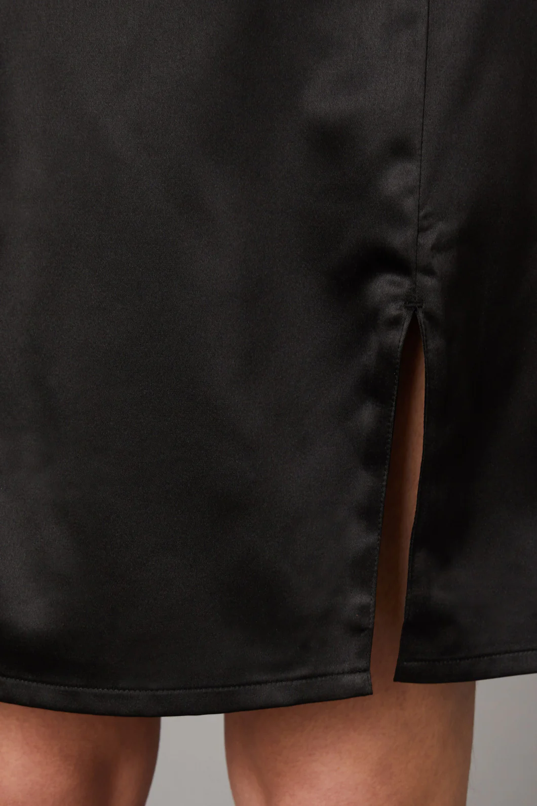 Satin Mini Dress - Image 21