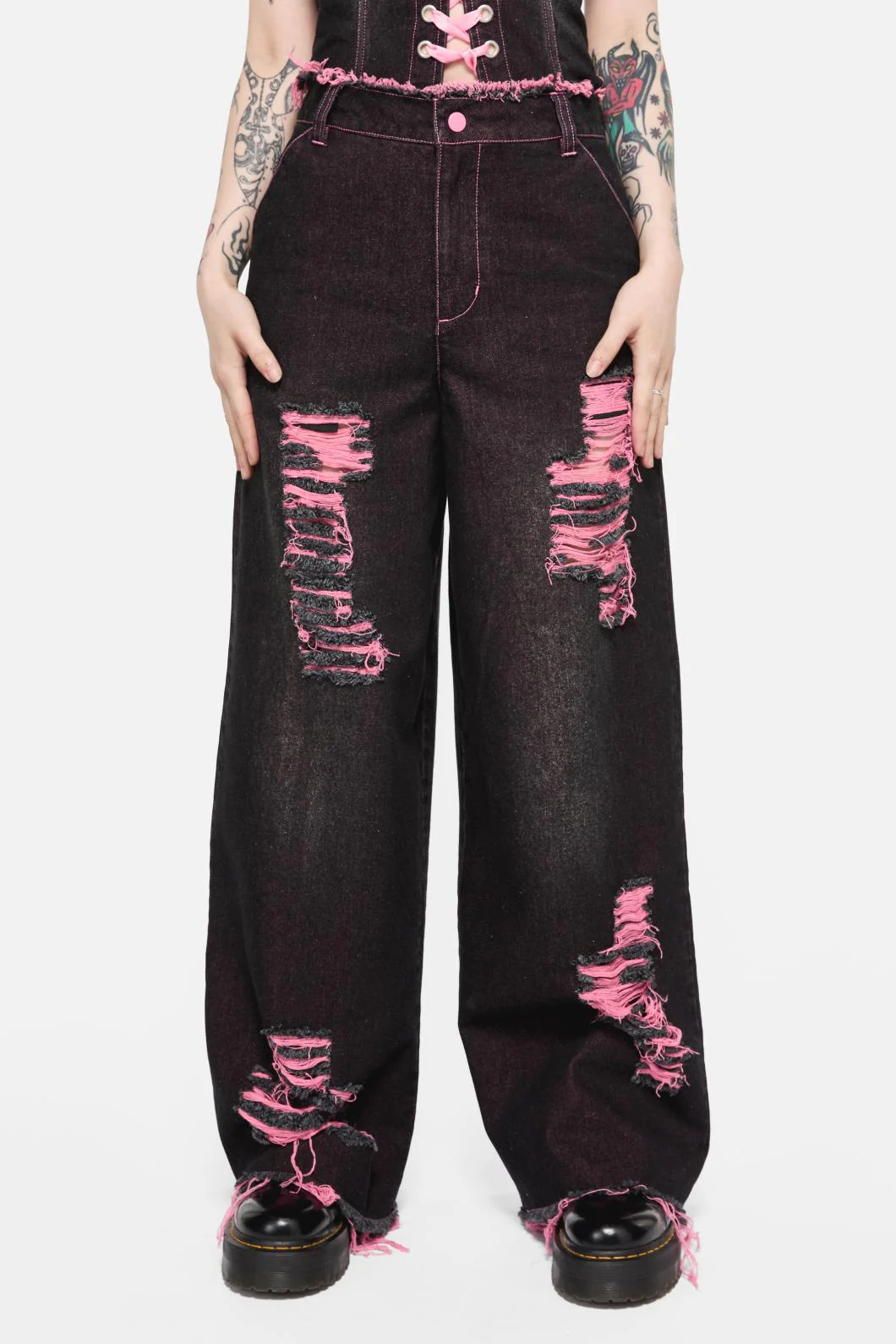 Scales Ripped Jeans - Image 2
