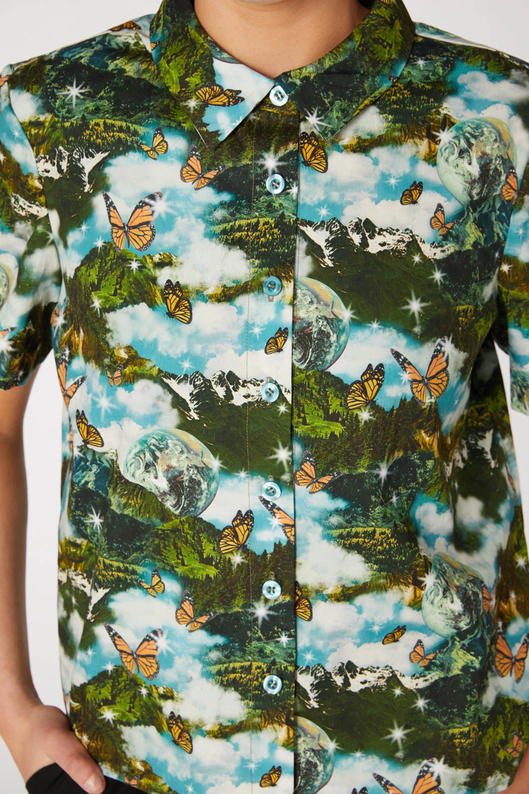 Scenic Cotton Blouse - Image 5
