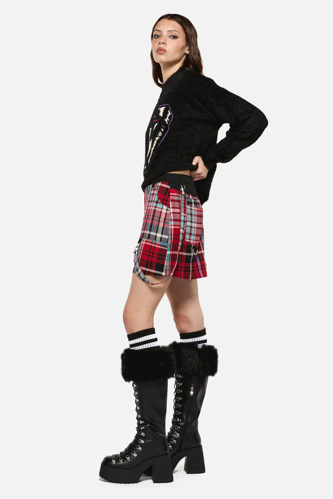 Scorpion Tartan Skirt - Image 4