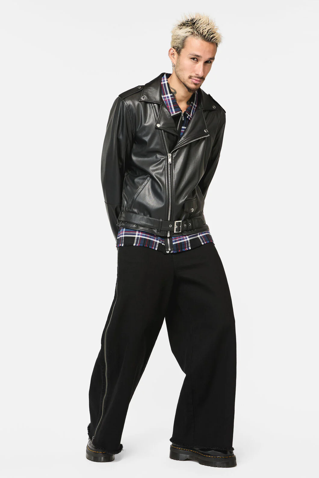 Scorpion Embossed PU Jacket - Image 2