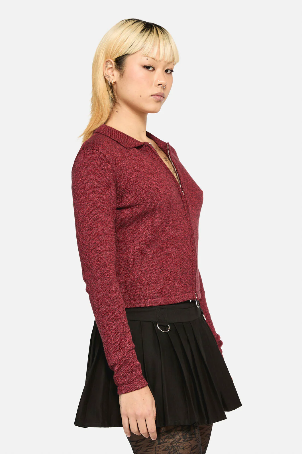 Scribbles Grunge Cardigan - Image 2