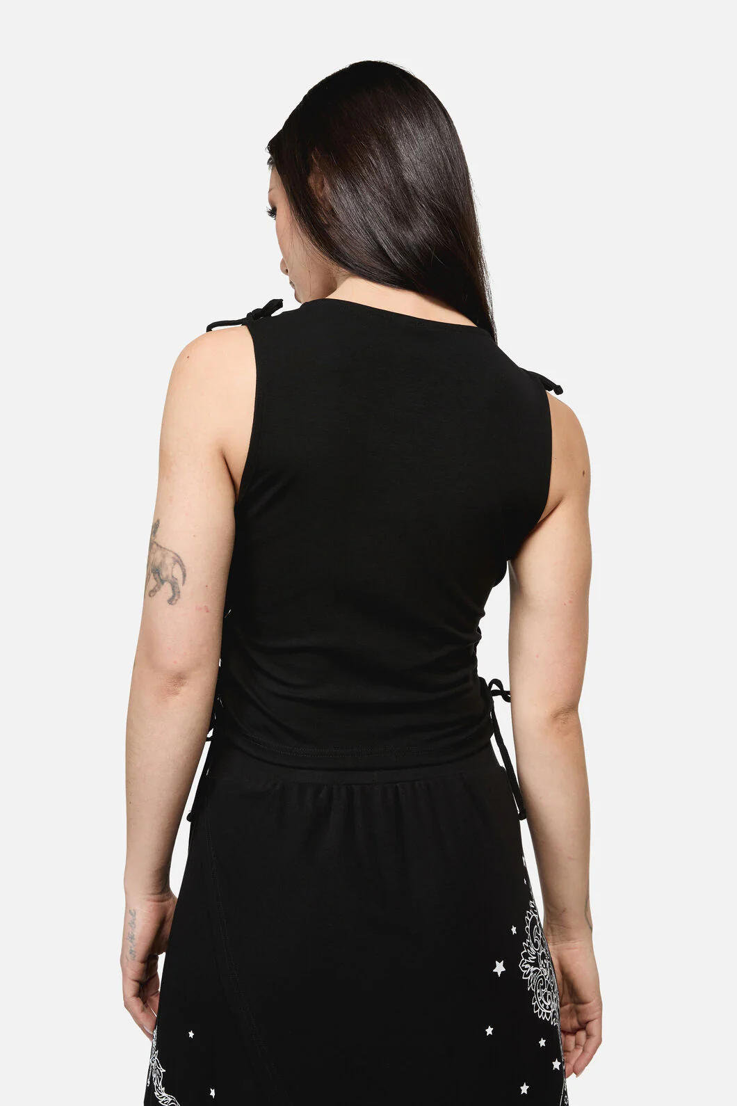 Séance Goth Print Tank Top - Image 4