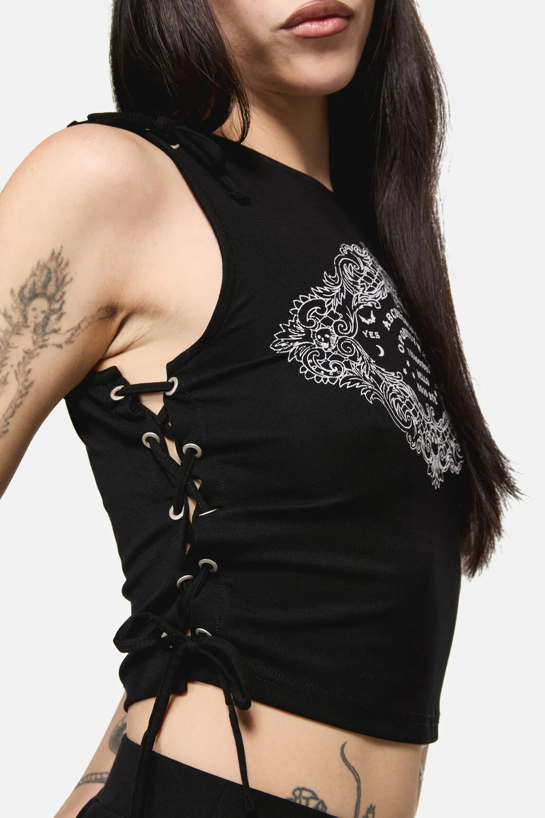 Séance Goth Print Tank Top - Image 5