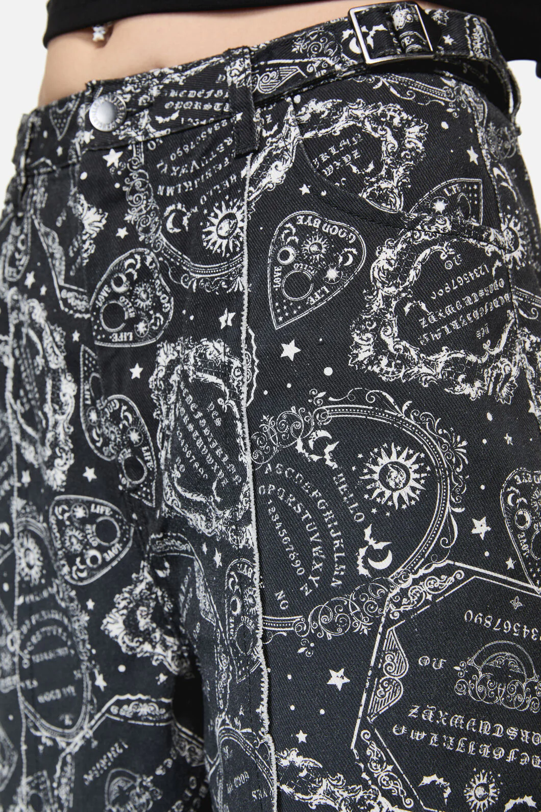 Séance Print Goth Relaxed Jean - Image 5