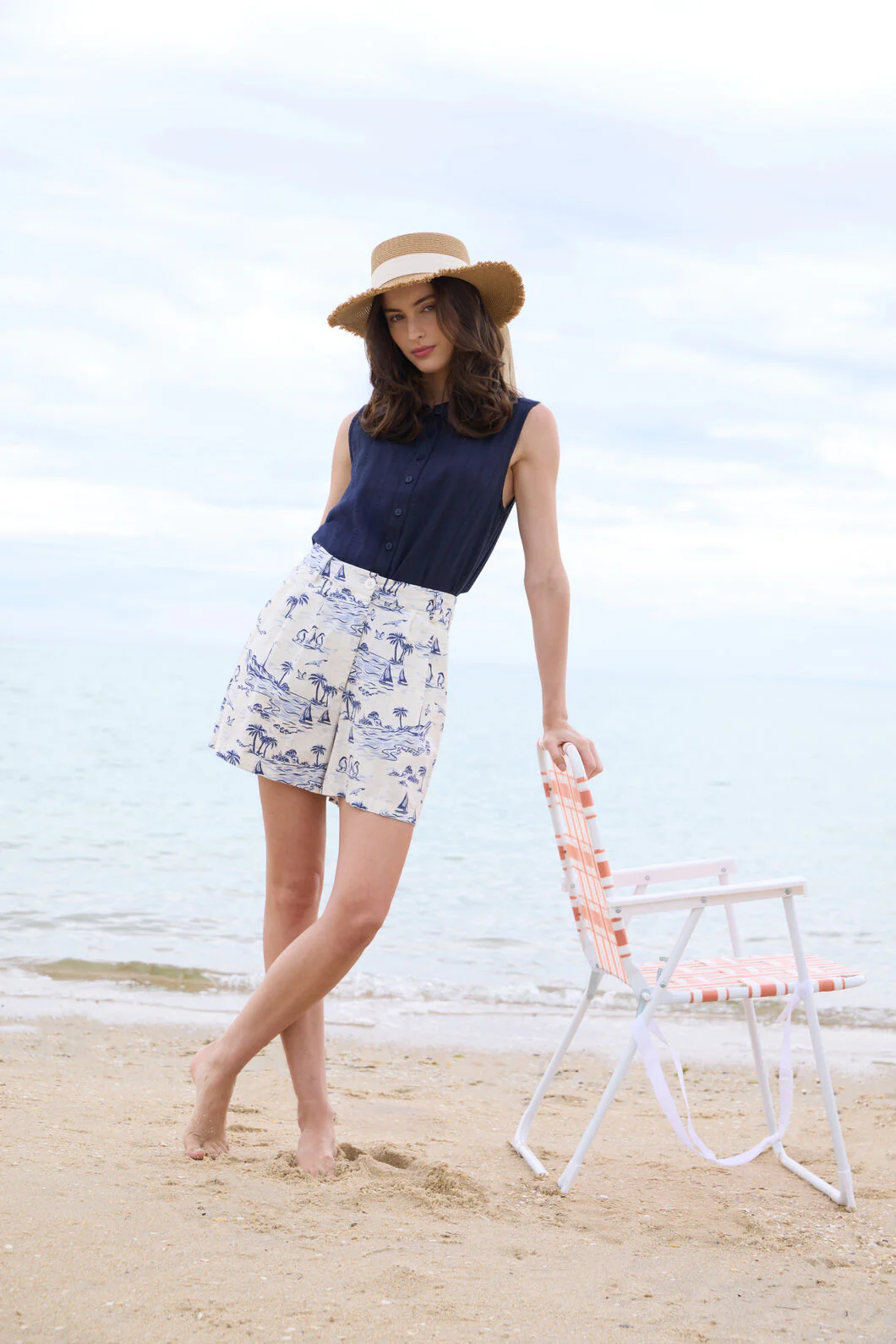 Seaside Toile Short - Image 2