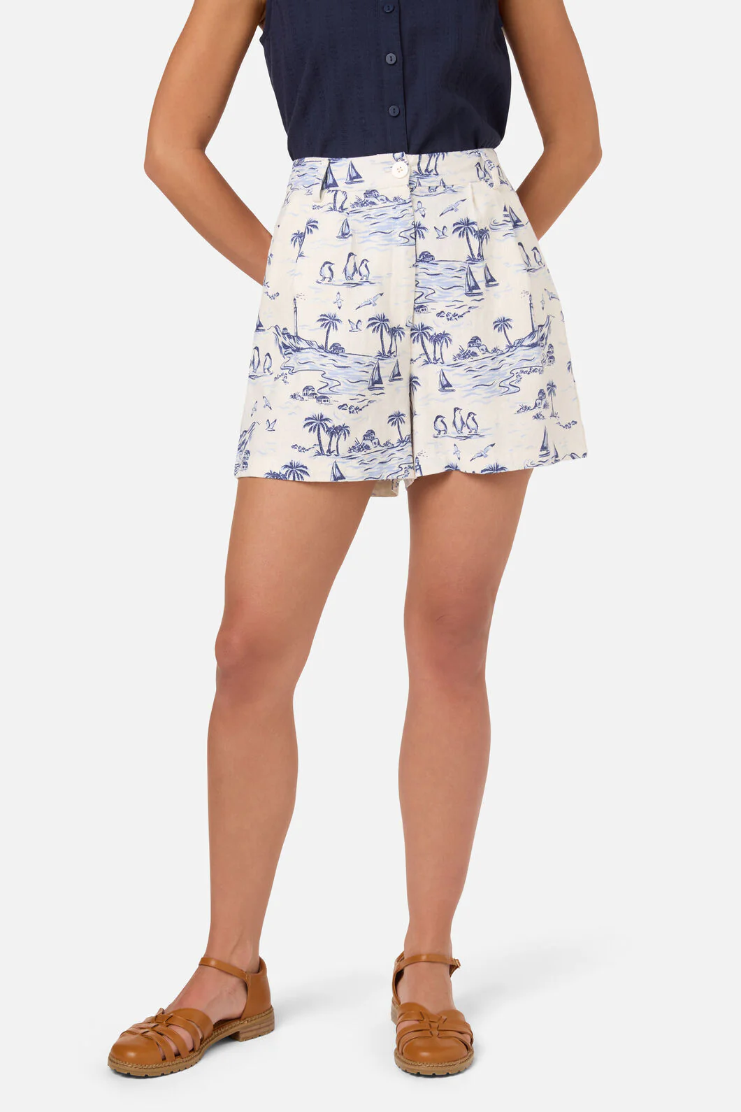 Seaside Toile Short - Image 3