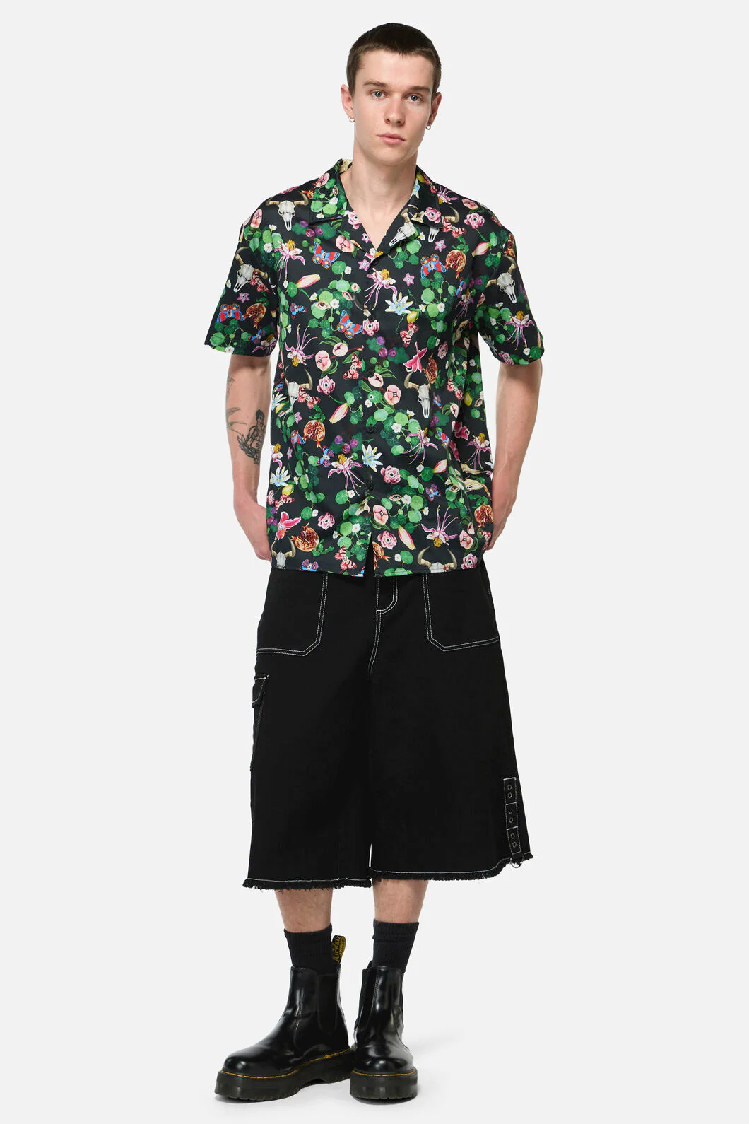 See No Evil Print O/S Shirt - Image 5
