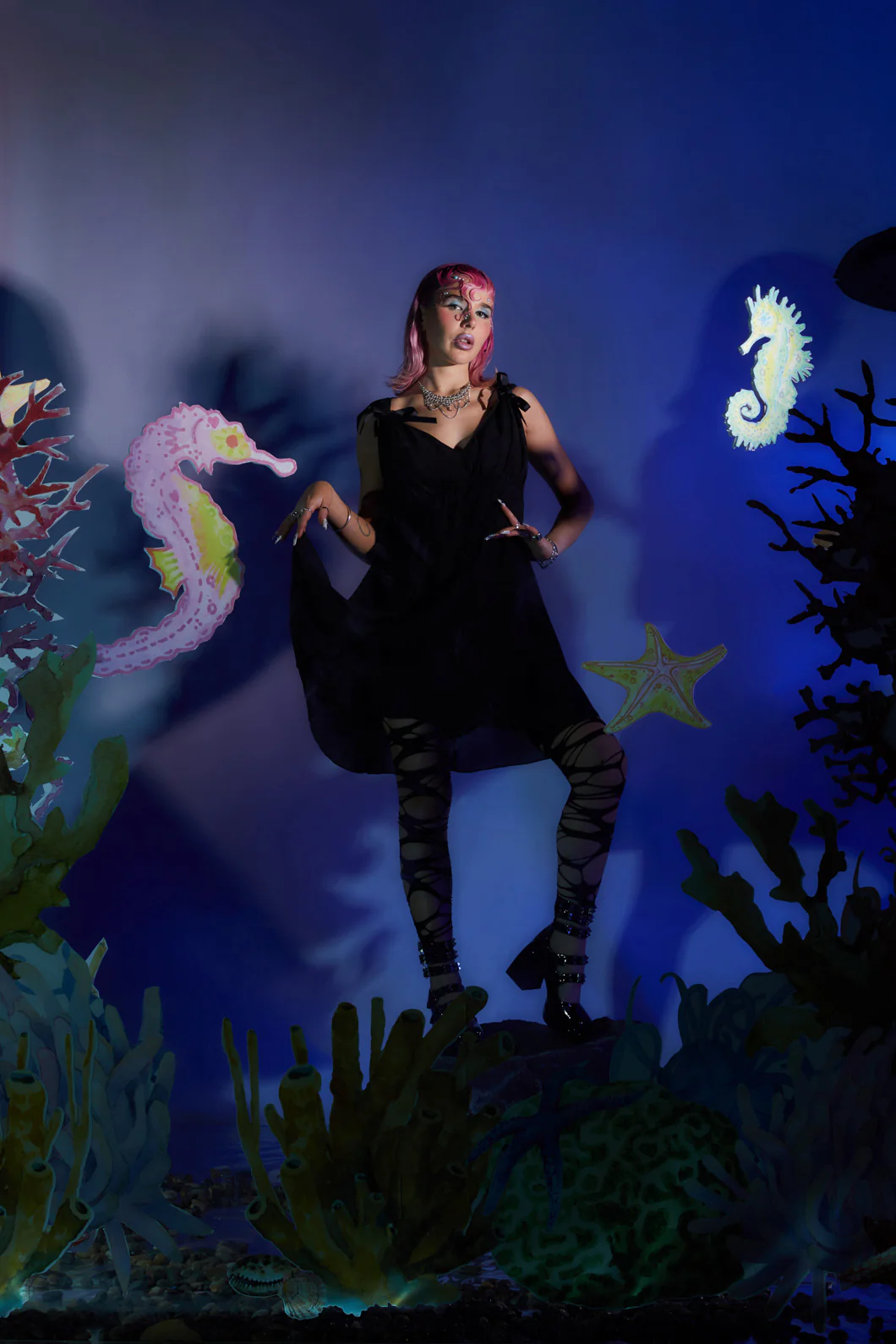 Shell Tulle Dress - Image 3