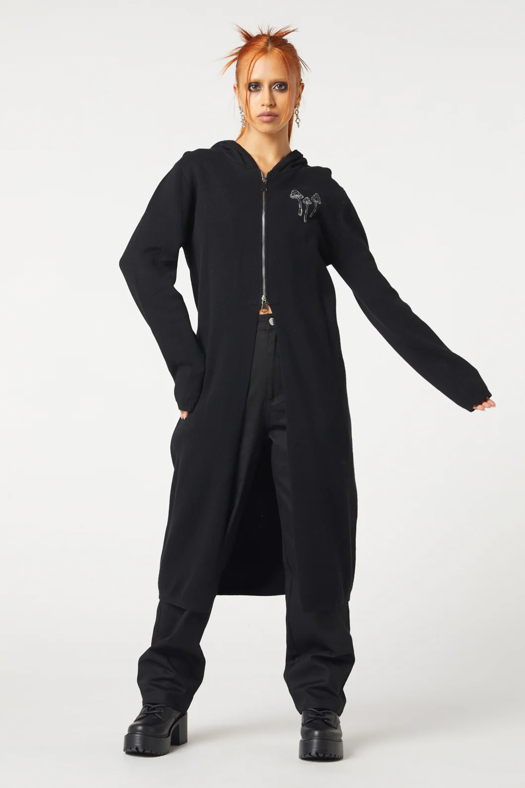 Shroom Cap Knit Cape - Image 2