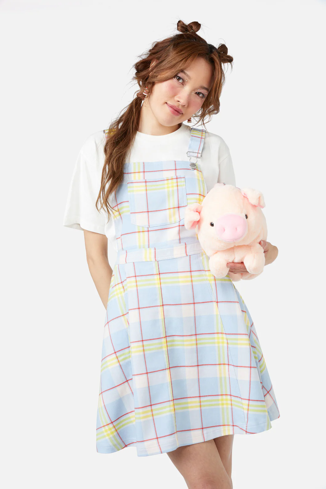 Silly Goose Tartan Pinny - Image 6