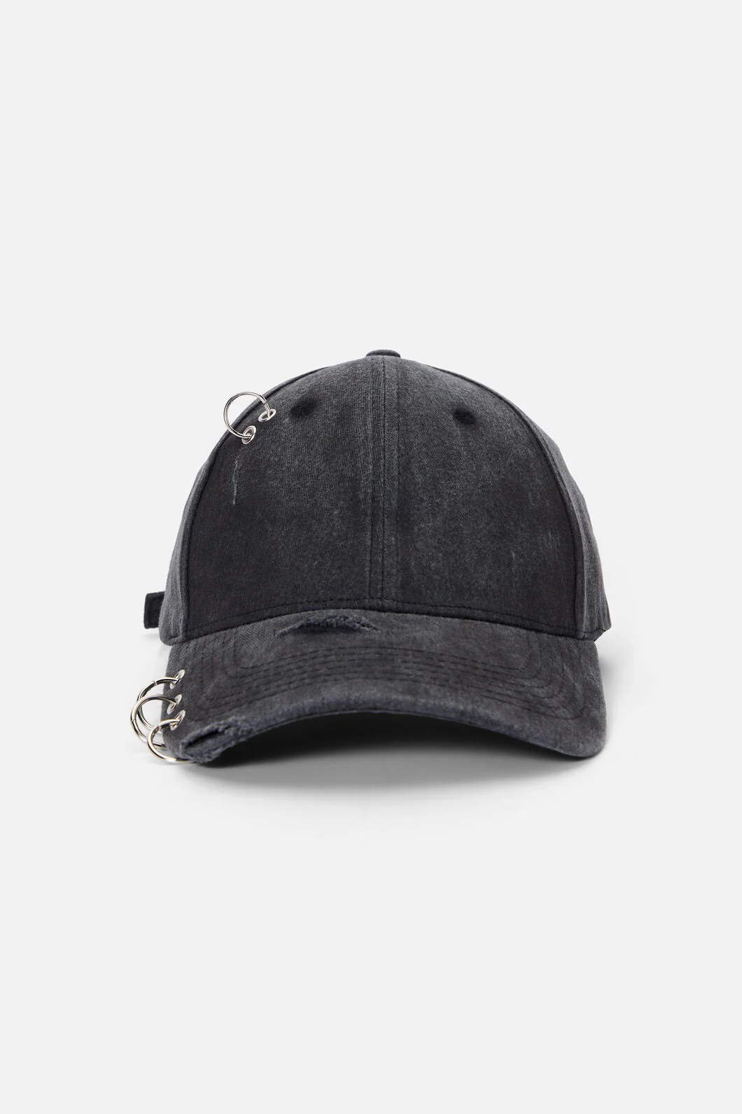 Simple Distressed Pierced Cap - Image 4