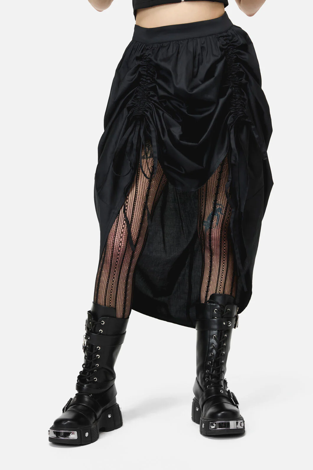 Sinister Goth Maxi Skirt - Image 4