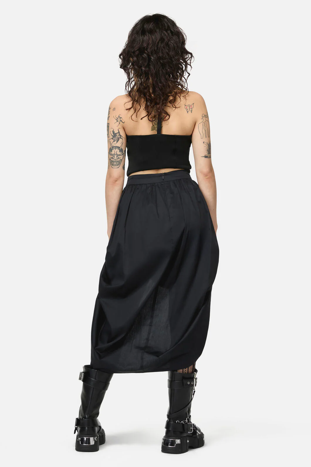 Sinister Goth Maxi Skirt - Image 6