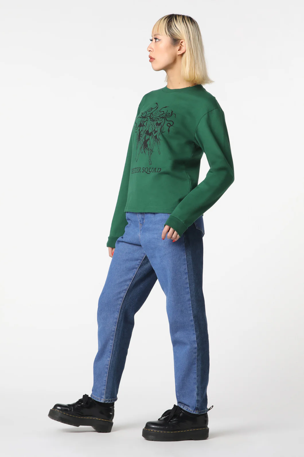 Sister Print Cotton Sweater - Image 3