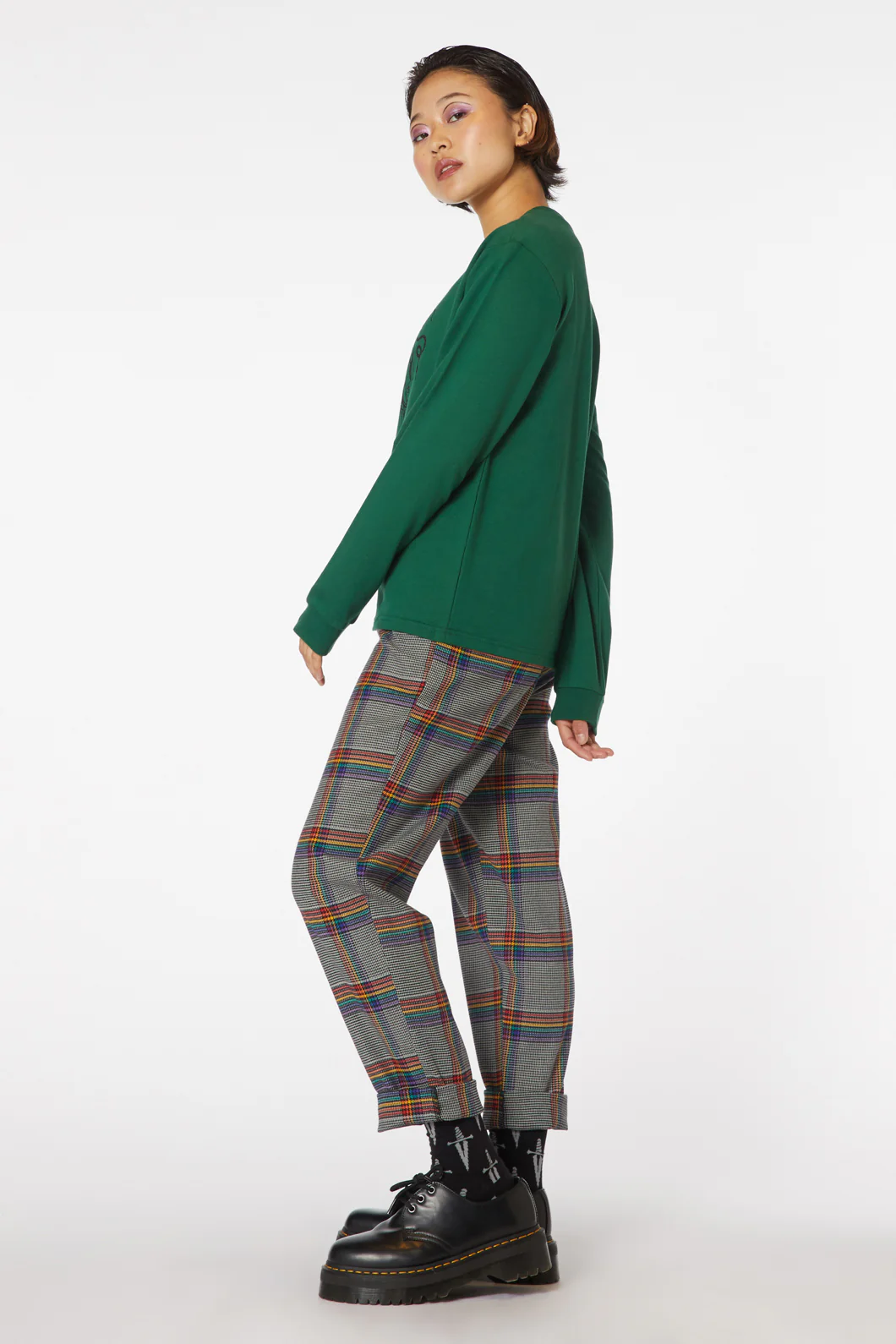 Sister Print Cotton Sweater - Image 8