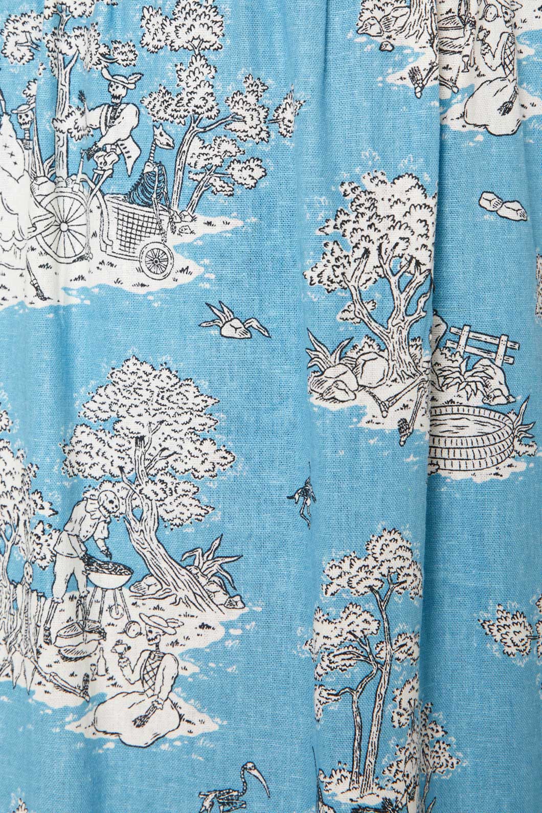 Skelly Toile Frill Midi Skirt - Image 6