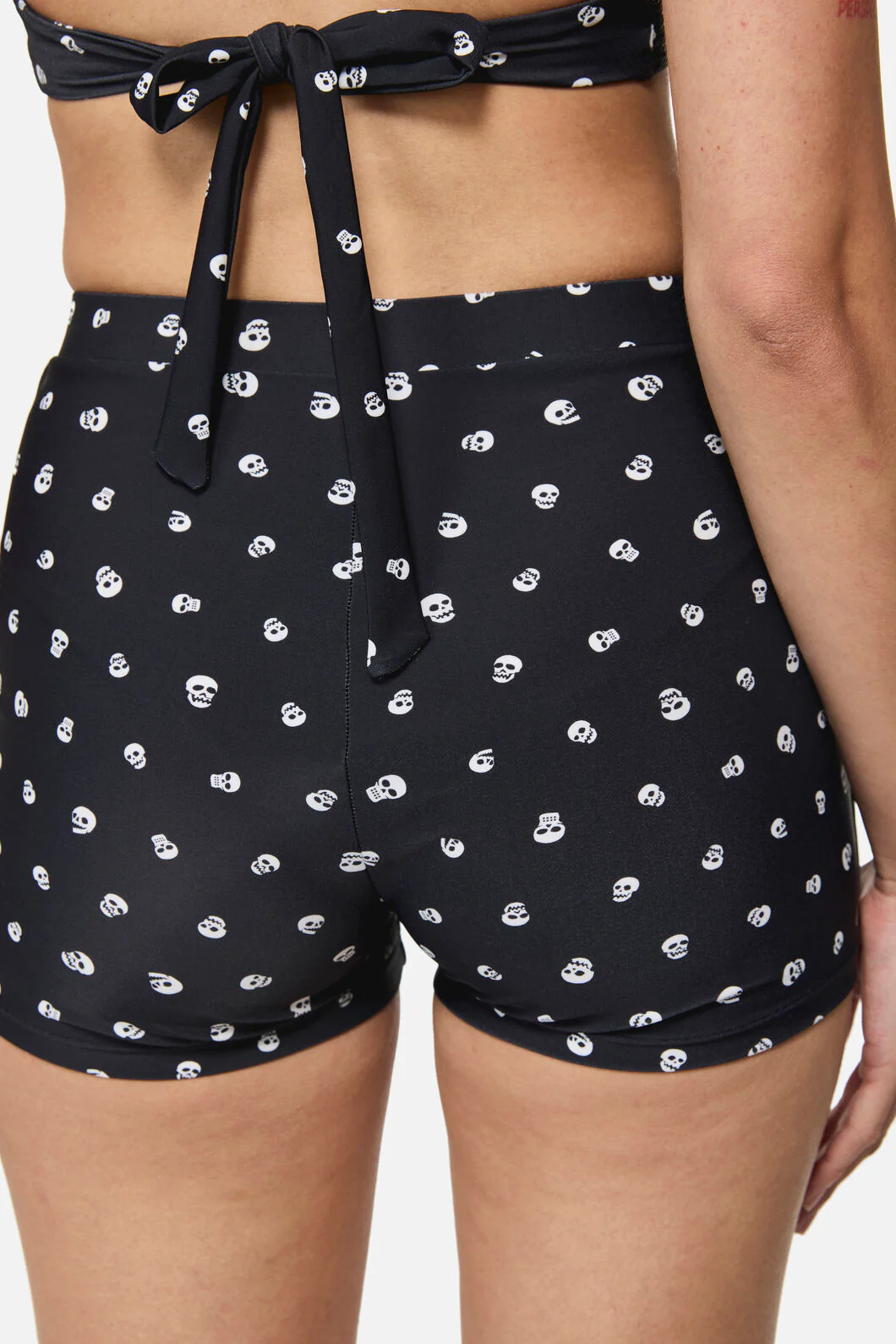 Skull Polka Dot Bikini Bottom - Image 5