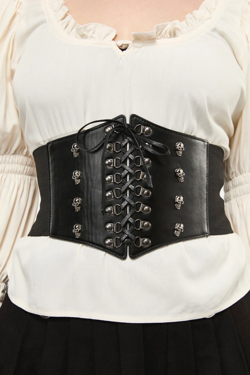 Skull Stud Croset Belt - Image 2