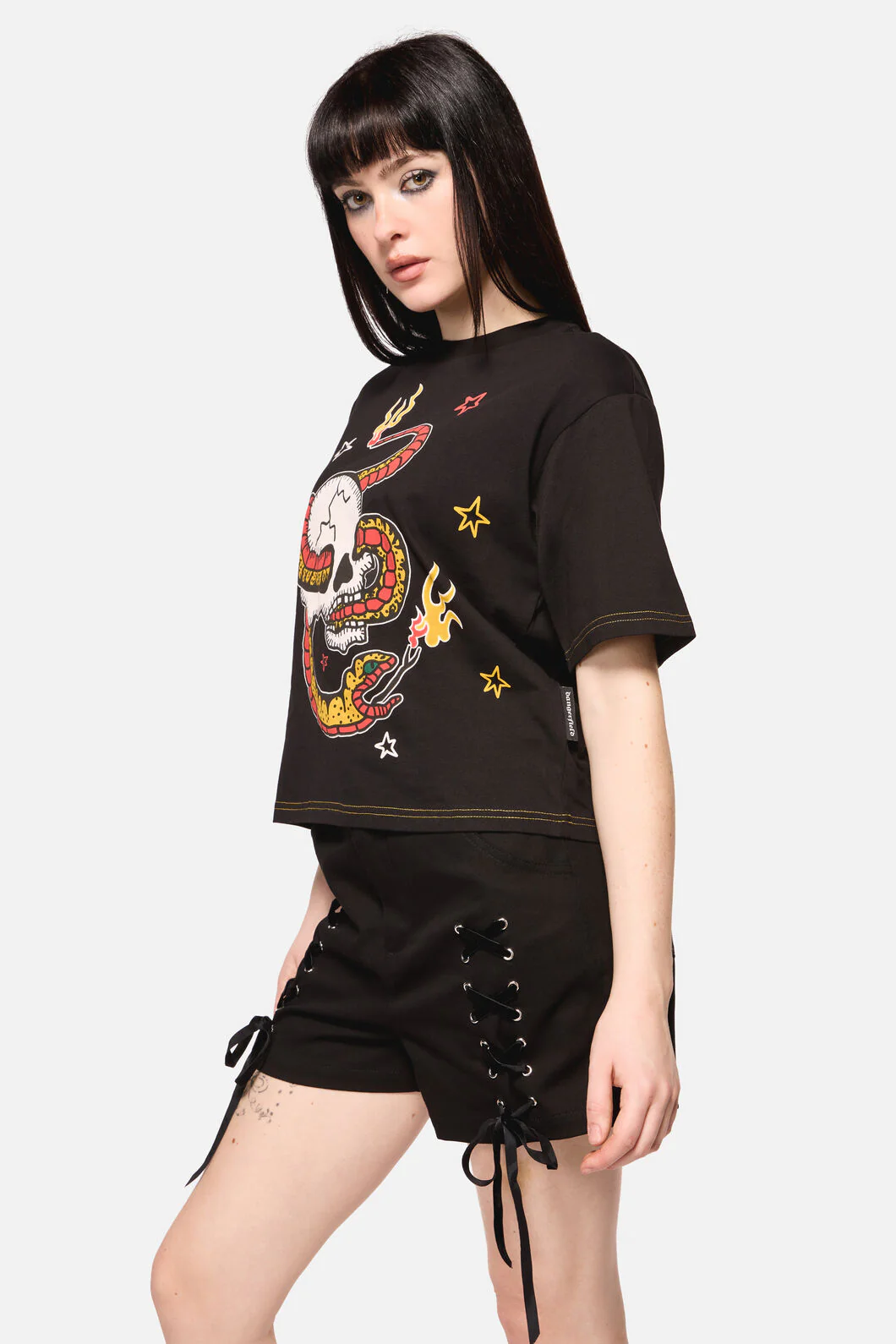 Snake For Brains Grunge Tee - Image 2