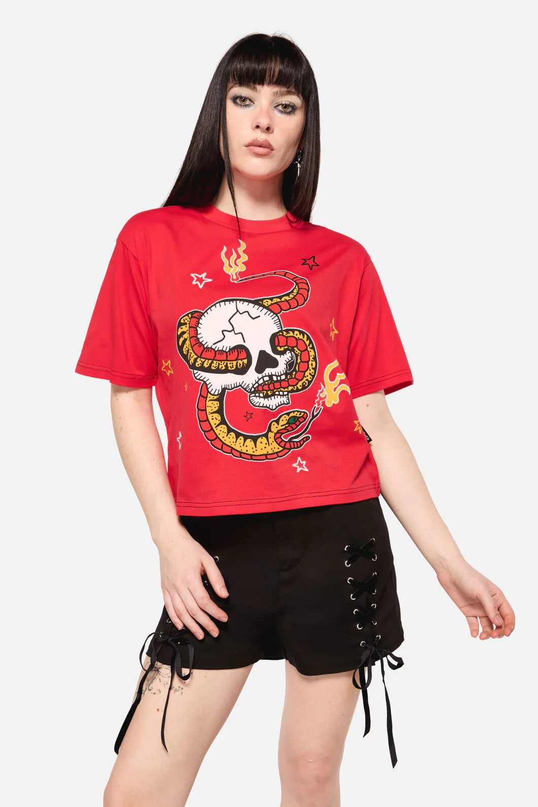 Snake For Brains Grunge Tee - Image 8