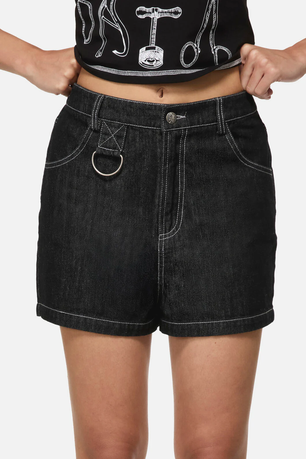 Snips Goth Print Short - Image 5