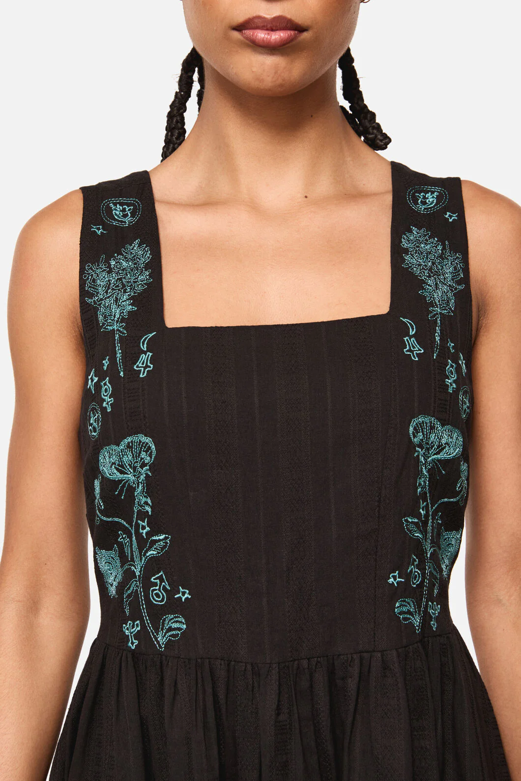 Spellbook Embroidered Pinafore - Image 5