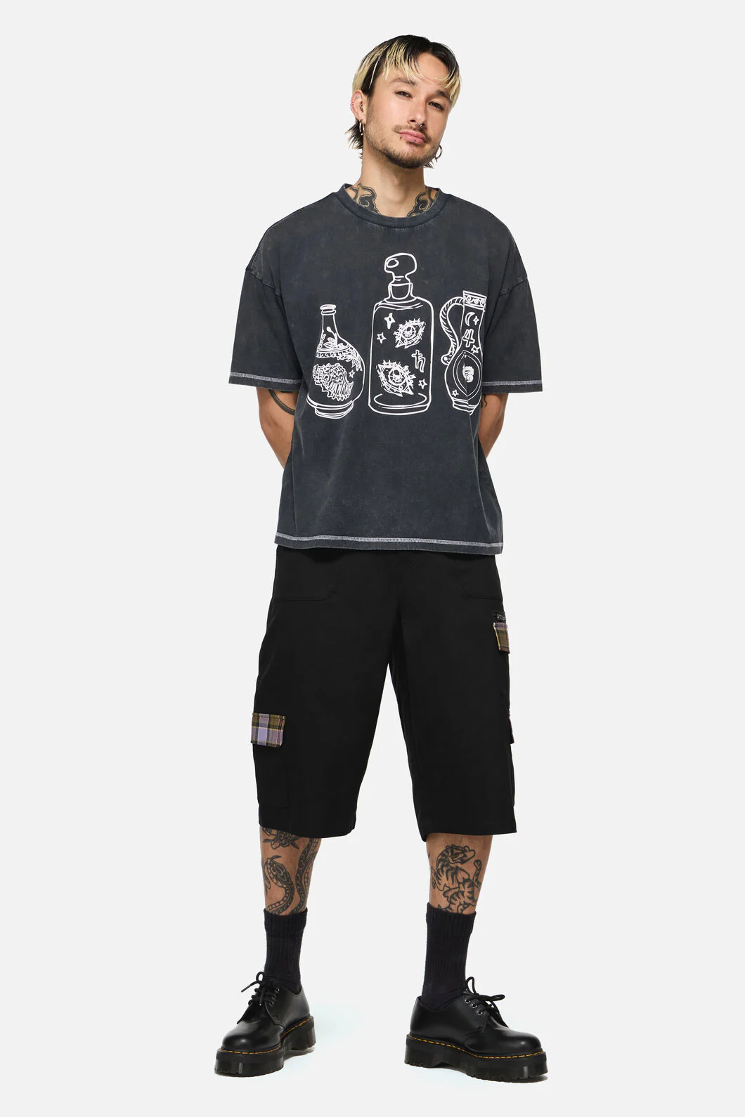 Spellbook Goth Relaxed Tee - Image 4