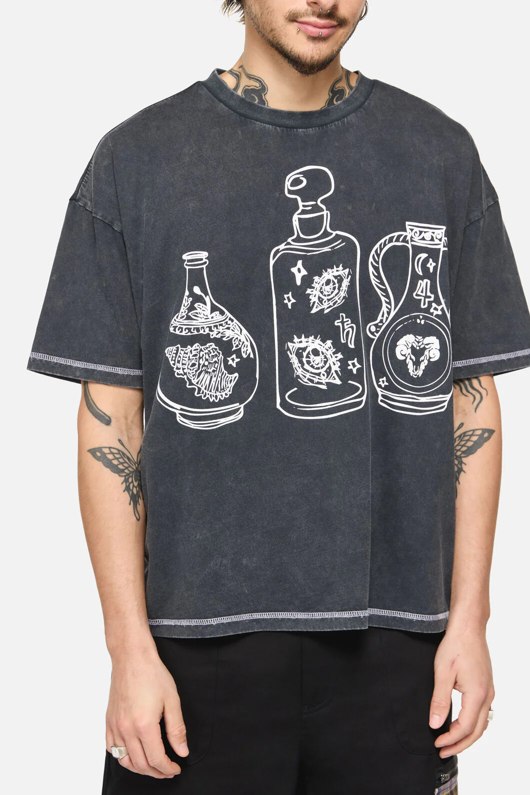 Spellbook Goth Relaxed Tee - Image 5