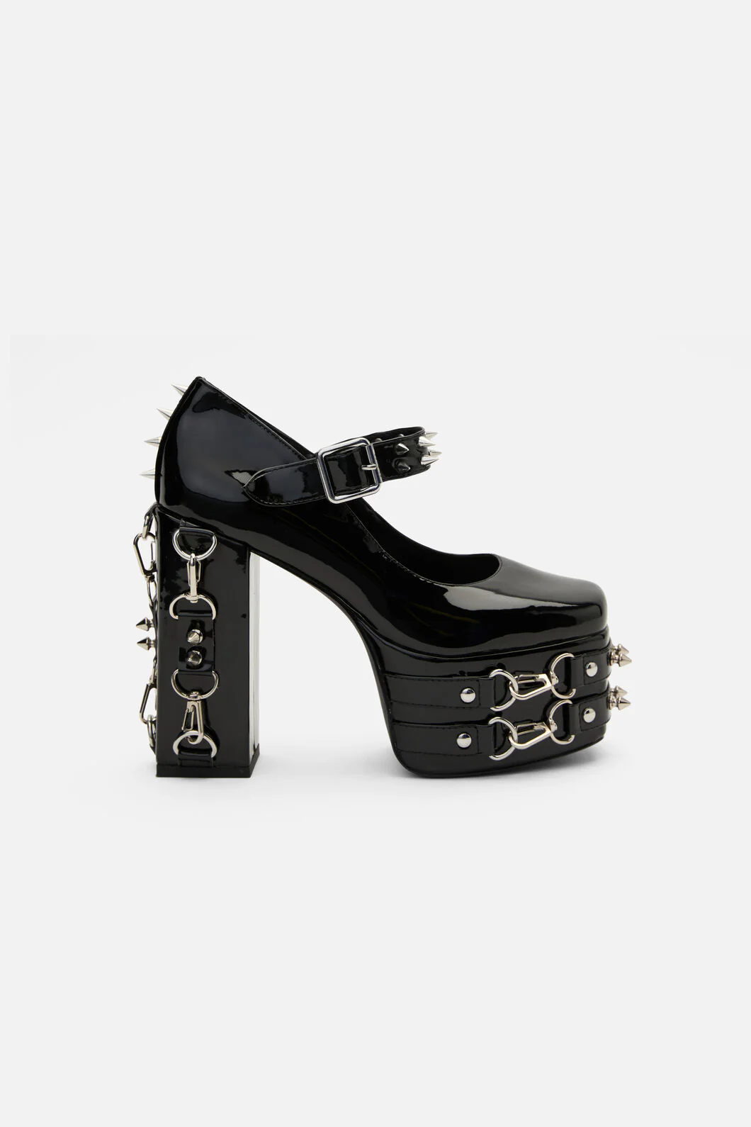 Spiked & Buckled Heels - Image 3