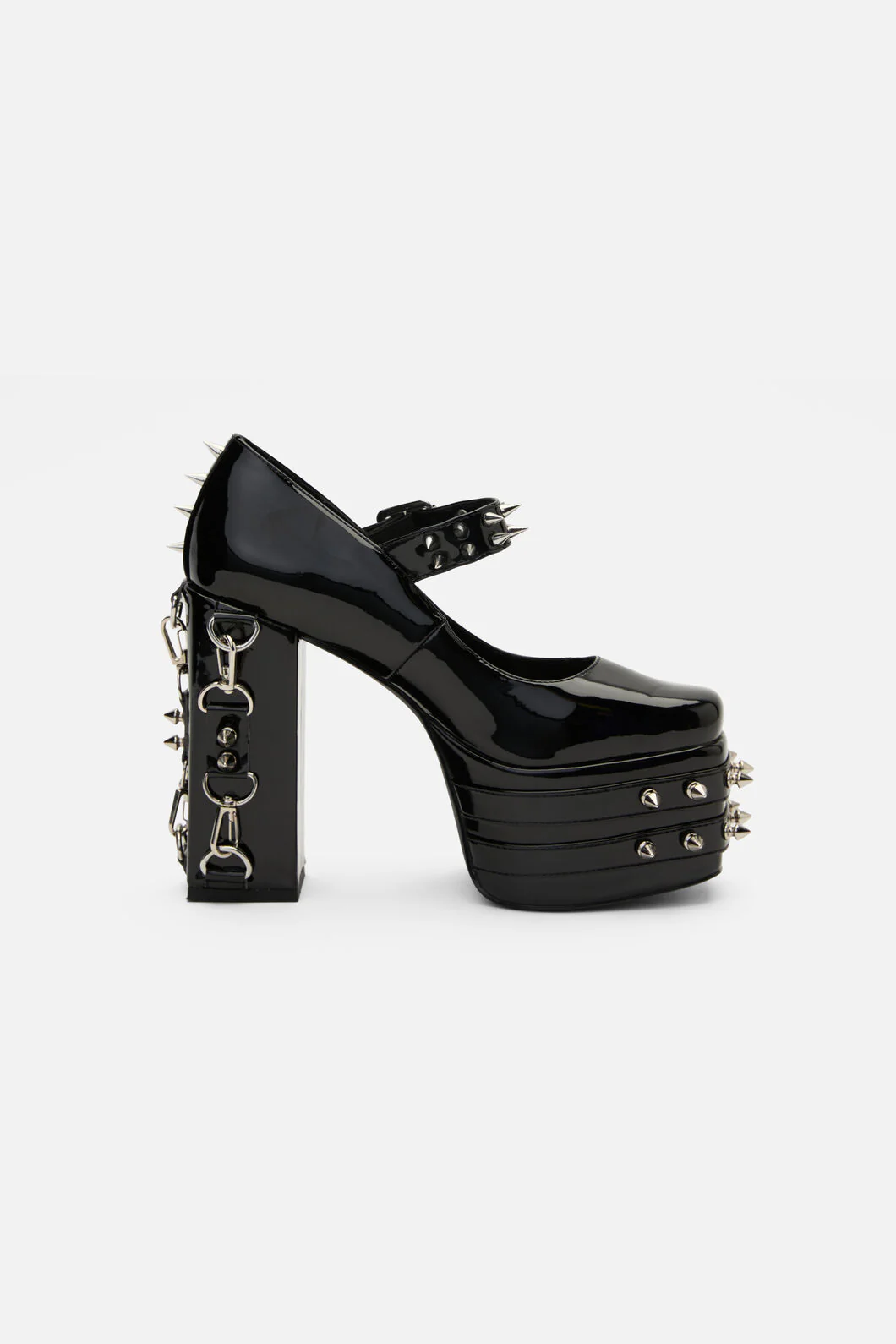 Spiked & Buckled Heels - Image 4