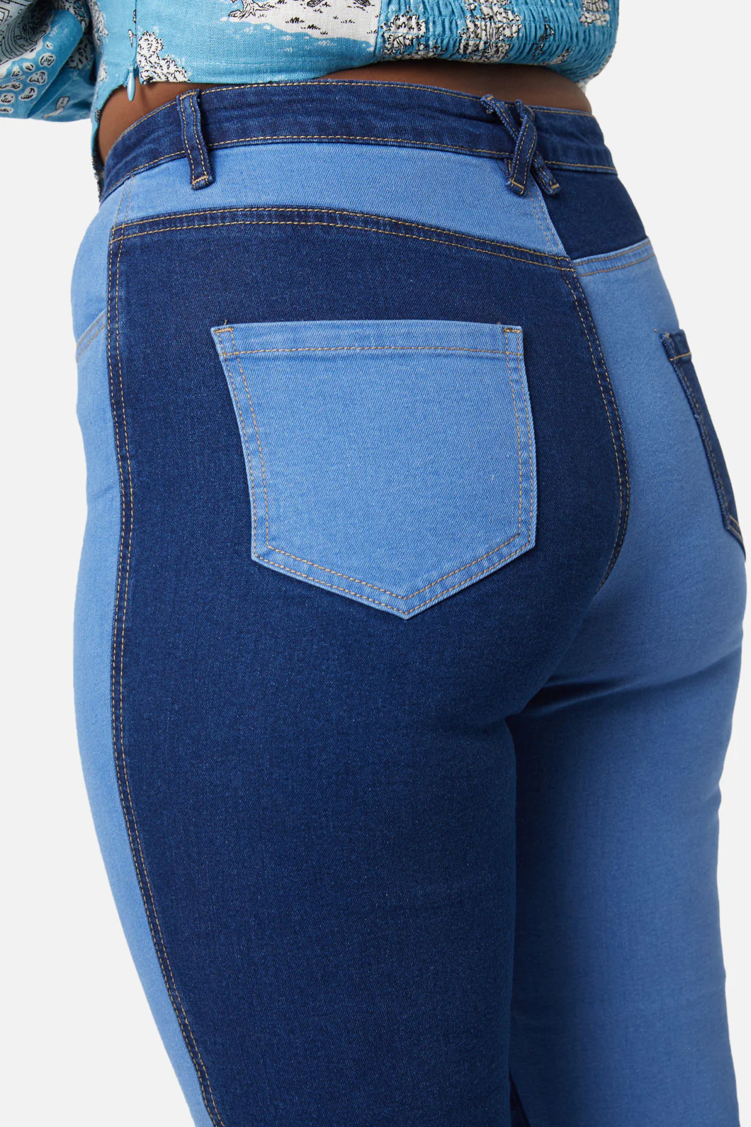 Split Wash Denim Jeans - Image 5